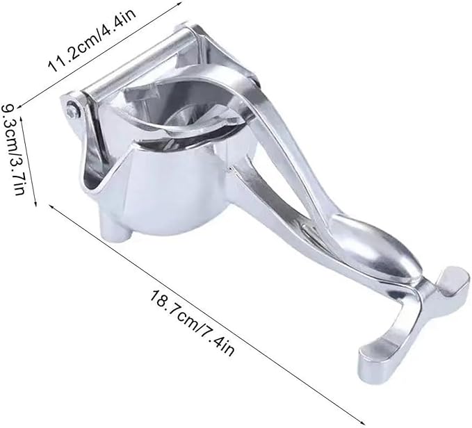 Manual Juicer Hand Press Manual Lemon Squeezer Stainless Steel Citrus Juicer Hand Orange Fruit Pressing Kitchen Household Tools Mini Portable Blender