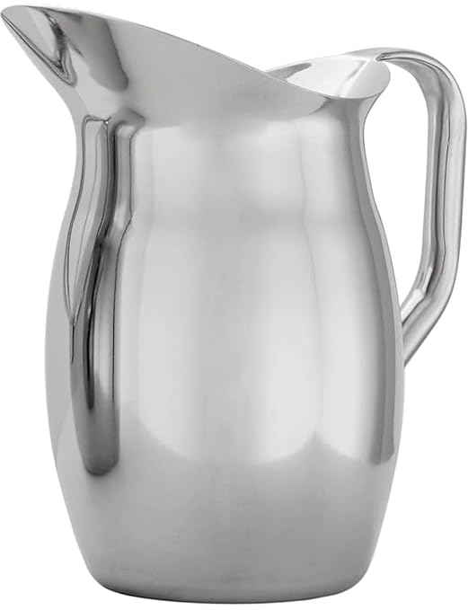 American Metalcraft WP68 68 oz Stainless Steel Bell Pitcher