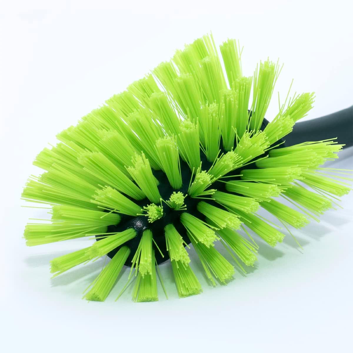Pine-Sol Long Handle Dish Brush – Heavy Duty Bristle Kitchen Scrubber, Safe with Non-Stick Cookware