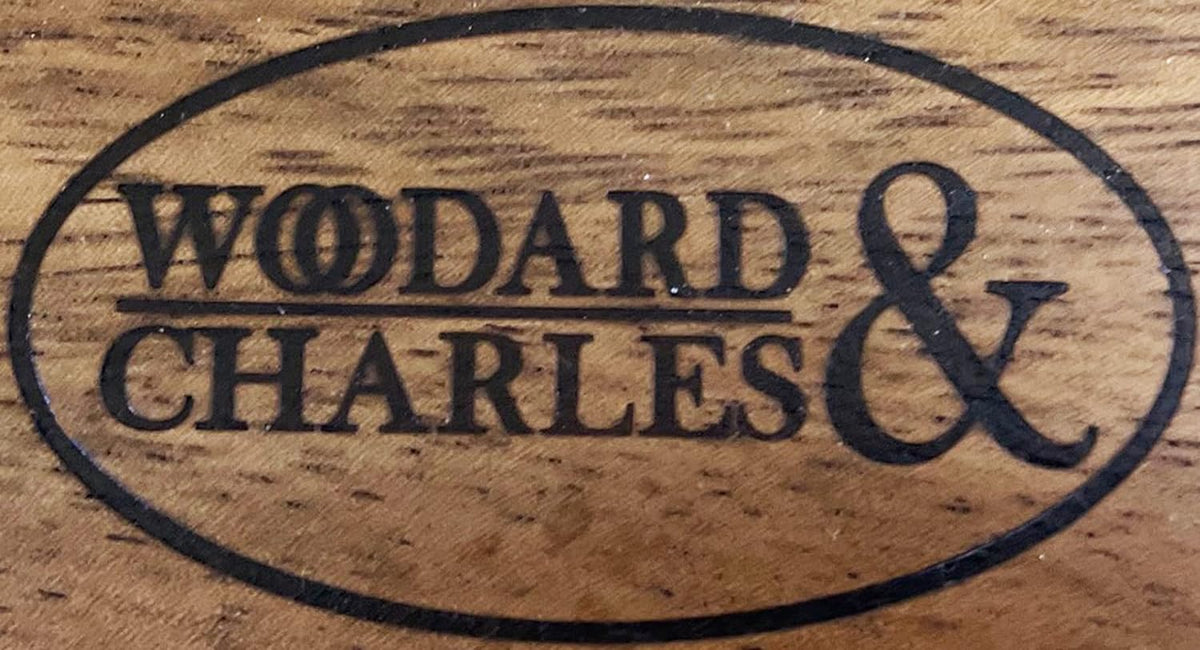 Acacia Wood 10” Salad Serving Bowl with Salad Hands 3 Piece Set by Woodard & Charles
