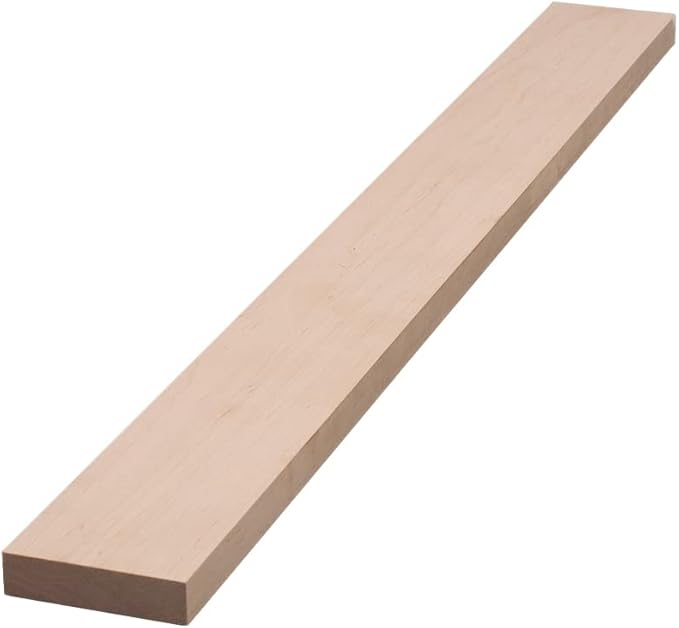 Quicklock RTA (Ready-to-Assemble) 42" Tall Wall Kitchen Cabinets - Shaker Style | 100% Hardwood | Made in America | Soft Close Hardware (Raw Maple, .75"X3"X42" Filler)