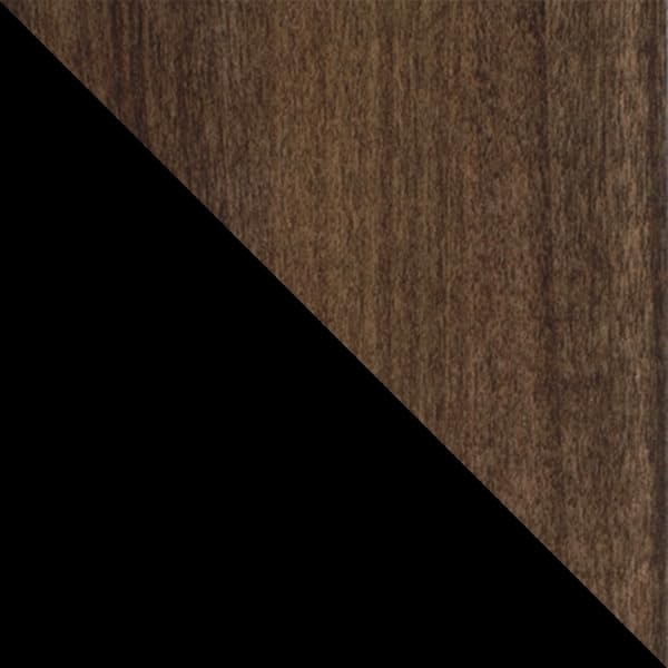 Umbra Bellwood Packet Organizer, Divided Tray for Pantry Ingredients and Other Small Items, Made of Durable Plastic and Wood, Walnut/Black
