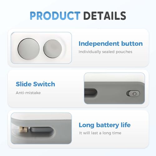 2-in-1 Mini Bag Sealer with Cutter & Magnet, Rechargeable Portable Resealer for Snack Bags, Heat Seal Food Storage, 2pcs White Handheld Sealing Machine