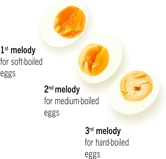 Wolf BeepEgg – Egg Timer for Boiling Eggs – Musical Egg Cooker for Soft, Medium, Hard Boiled Eggs – Food Safe – Singing Floating Egg Timer – Egg Cooker for 3 Levels of Doneness - Brainstream