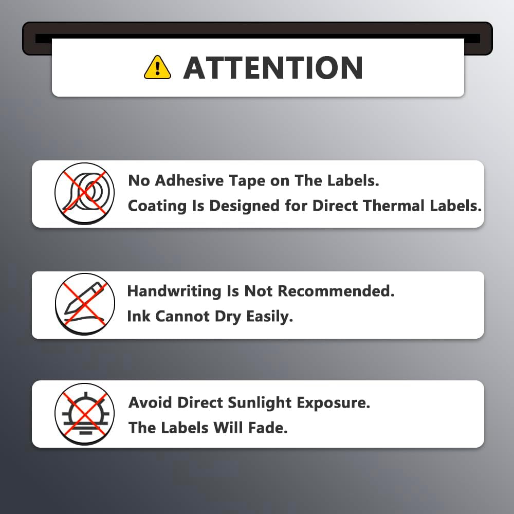 BETCKEY - 4" x 2" (102 mm x 51 mm) Barcode Shipping & Multipurpose Labels Compatible with Zebra & Rollo Label Printer,Premium Adhesive & Perforated [10 Rolls, 7500 Labels]