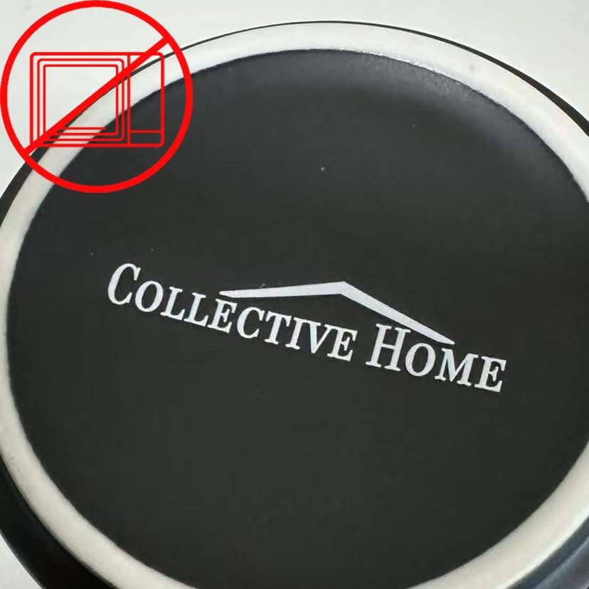 COLLECTIVE HOME - Black Monogram Ceramic Mugs, 15 oz Golden Initial Coffee Cups, Elegant Alphabet Tea Mugs, Personalized Halloween Mug with Gift Box, Perfect for Office and Home Décor (y)