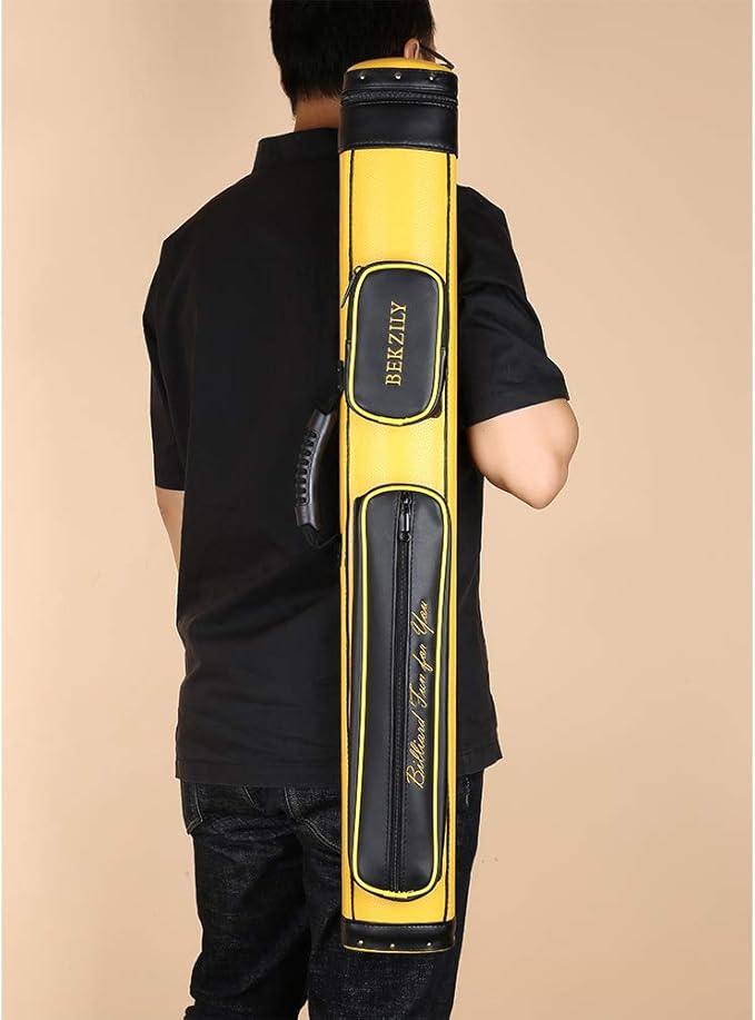 2X2 Billiards Pool Cue Tube Carrying Case