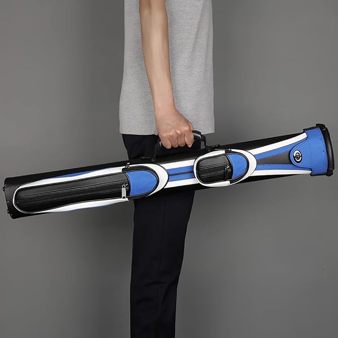 2X2 Billiards Pool Cue Tube Carrying Case