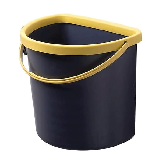 Hanging Trash Can, Kitchen Garbage Bin Waste Bins, Kitchen Trash Can Cabinet Door Hanging Vegetable Peel Sorting Trash Basket Household Bathroom Wall-Mounted Trash Can (Color : B)
