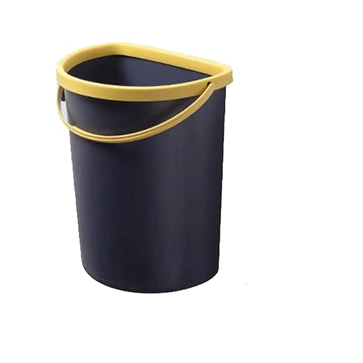 Hanging Trash Can, Kitchen Garbage Bin Waste Bins, Kitchen Trash Can Cabinet Door Hanging Vegetable Peel Sorting Trash Basket Household Bathroom Wall-Mounted Trash Can (Color : A)