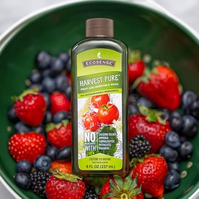 Melaleuca Harvest Pure Fruit and Vegetable Wash – 8 fl oz – Biodegradable Produce Cleaner – Removes Dirt, Residue & Surface Contaminants – Food-Safe Formula, Easy Rinse
