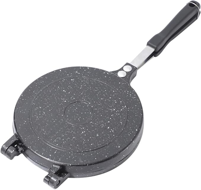 Double Sided Frying Pan Nonstick Pancake Pan Maker Easy to Aluminum Alloy for Home Kitchen Breakfast,Hot Maker with Cool Handle,Designed for Busy Individuals (2)