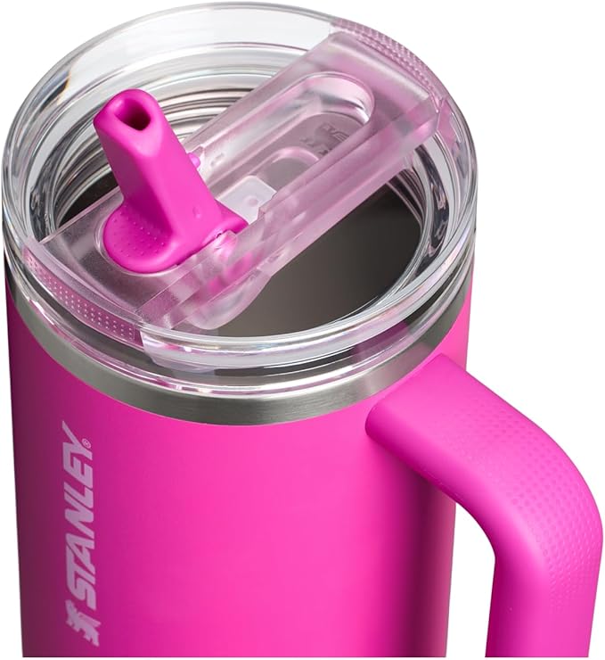 STANLEY Quencher ProTour Flip Straw Tumbler with Leakproof Lid | Built-In Straw & Handle | Cupholder Compatible for Travel | Insulated Stainless Steel Cup | BPA-Free