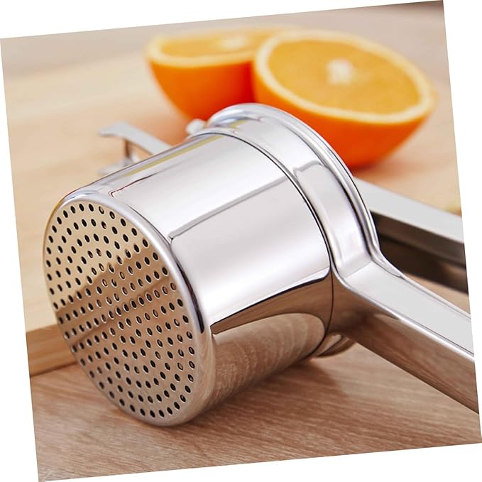 Manual Lemon Juicer Citrus Press Long Handle Stainless Steel Dishwasher Safe for Household Use
