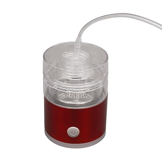 Hydrogen Water Generator Bottle, Portable Rechargeable Ionizer Machine,Improve Water in 3 Minutes, for Home, Office, Travel, Daily Drinking (Red)