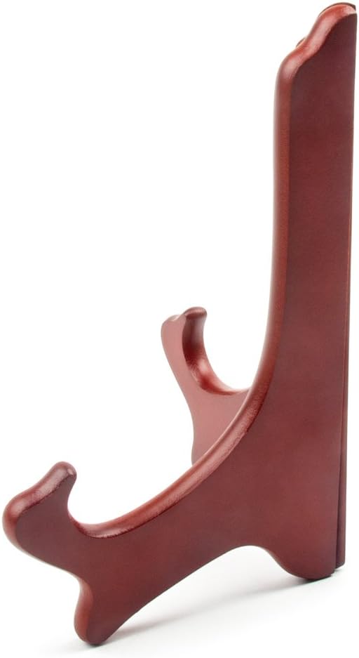 Fox Run Pinewood Plate Stand, 8-Inch, Pine