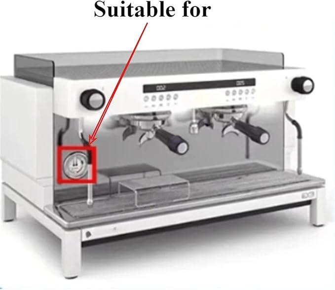Compatible for Crem EX2 EX3 Coffee Machine Dual Dial Pressure Gauge