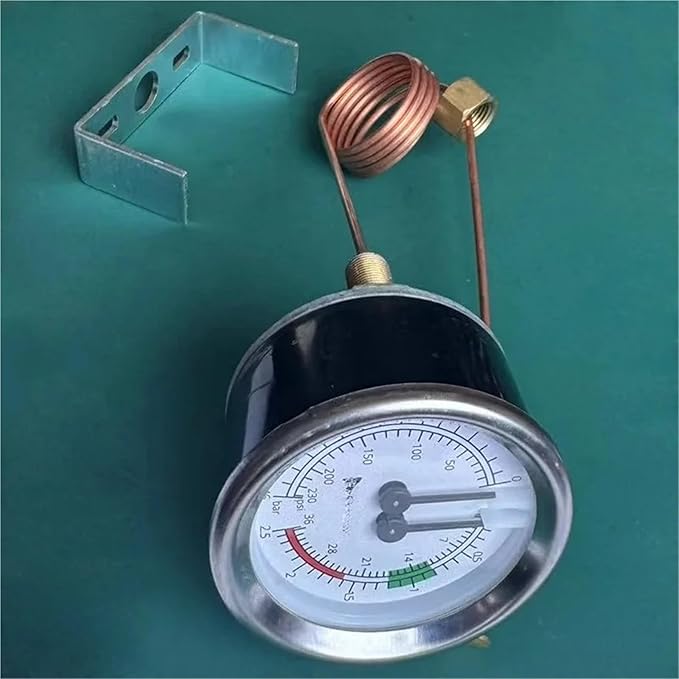 Compatible for Crem EX2 EX3 Coffee Machine Dual Dial Pressure Gauge