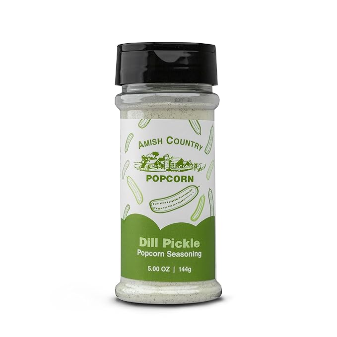 Amish Country Popcorn | Dill Pickle Seasoning - 5 Ounces | Old Fashioned, Non-GMO