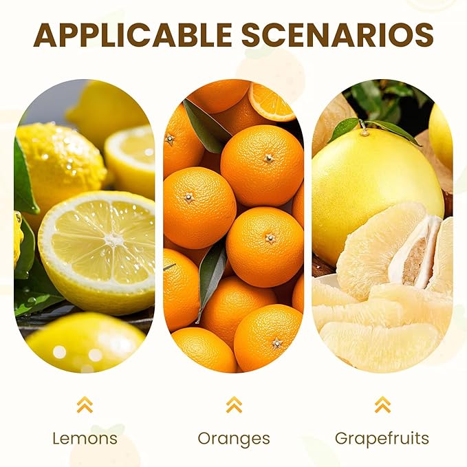 Heavy Duty Manual Fruit Juicer Press, Upgraded Fruit Juice Squeezer Handheld Aluminum Alloy, Non-Slip Ergonomic Grip, Easy to Use & Clean, Efficient Extraction of Citrus, and Other Fruits (1)