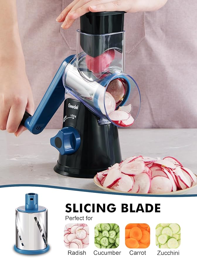 Cheese Grater and Mandoline Slicer Bundle