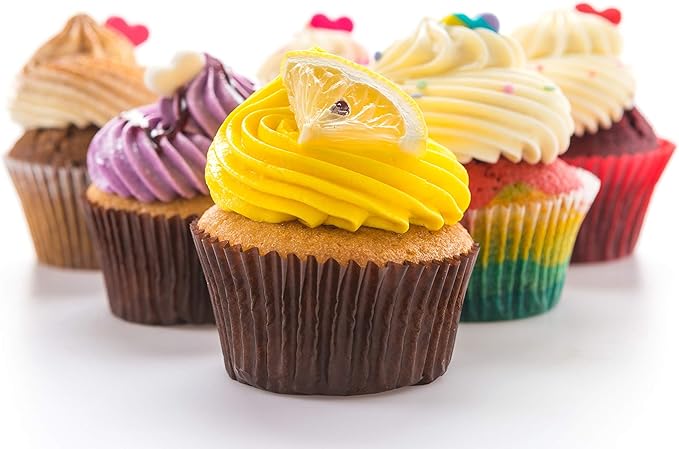 PARTY BARGAINS 12-Cup Aluminum Mini-Muffin Pans - 40 Pack, Mini Cupcake Pans, Disposable Mini-Muffin Tin for Baking (Max 240°C)