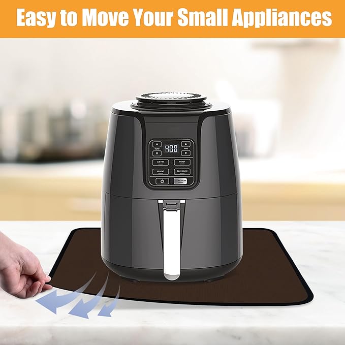 Heat Resistant Mat for Air Fryer, Oven, 15x18in Hot Pads for Kitchen Counter Heat Protector, Under Coffee Maker Mats for Quartz Countertop Protector
