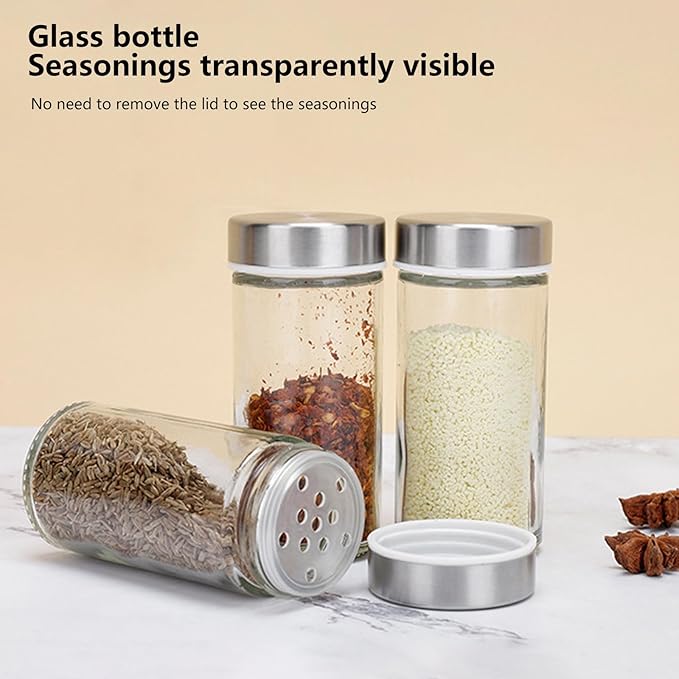 Portable Stainless Steel Spice Rack with 16 Spice Jars Included Revolving Spice Organizer for Kitchen Tower Storage Rack for Spices and Seasoning Gold