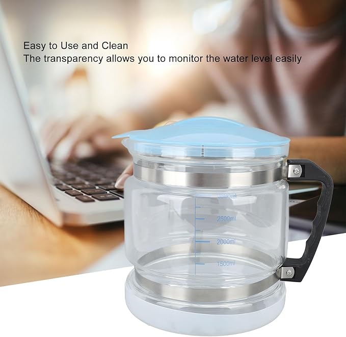 GLASS WATER CONTAINER 1 GALLON FOR COUNTERTOP DISTILLER HOME BEAUTY