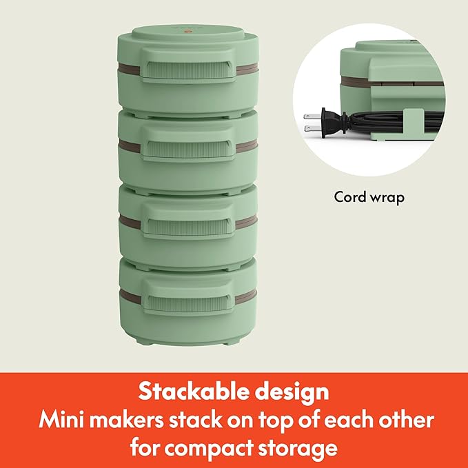 Bella Snack-n-Store Mini Maker, Surf