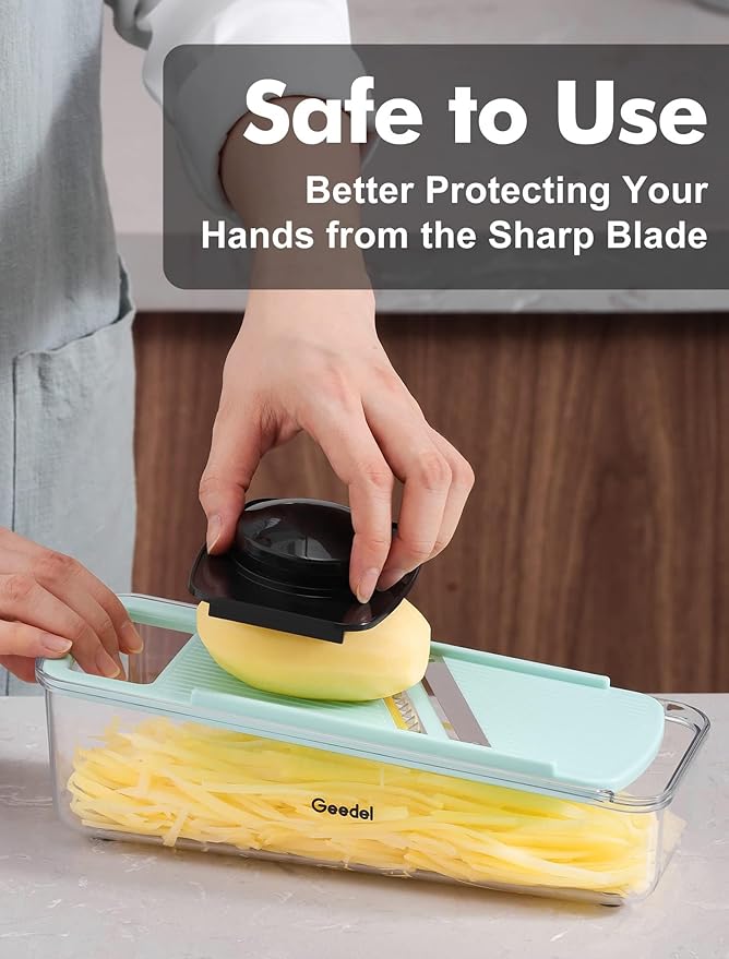 Cheese Grater and Mandoline Slicer Bundle