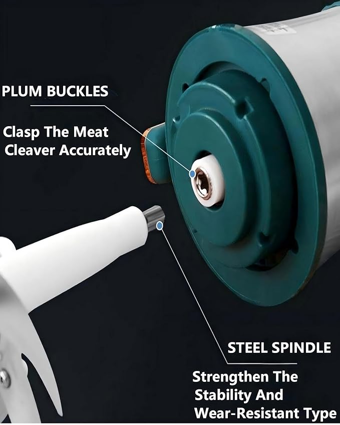 Electric Meat Grinder, 500W 5-Speed 5L Stainless Steel Food Processor, Multifunctional for Dough, Meat, Nuts & Vegetables, Hand Wash Only with Detachable Parts