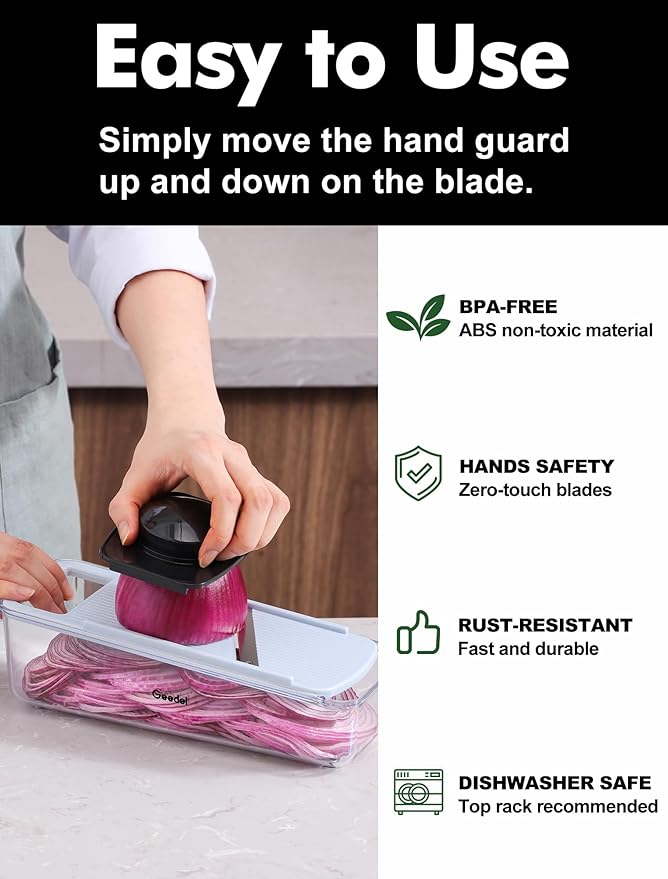 Cheese Grater and Mandoline Slicer Bundle
