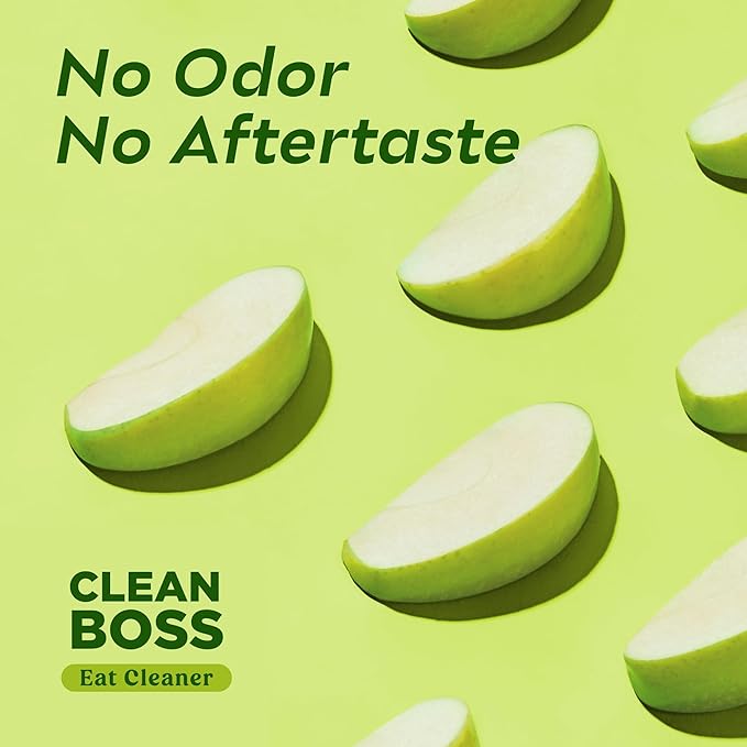 CleanBoss Eat Cleaner Triple-Action Fruit & Veggie Wash (12 oz, Pack of 3) + 64 oz Refill Jug - Removes Harmful Residue - Keeps Produce Fresh Up to 5X Longer - Vegan, Gluten Free