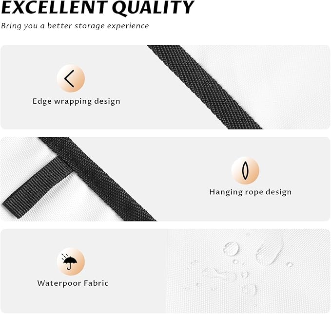 Blue Wood Texture Covers for 4 Slice Toasters,Cute Country Bread Machine Cover with Handle,Washable Stain Resistant Kitchen Small Appliance Cover Dining Decor