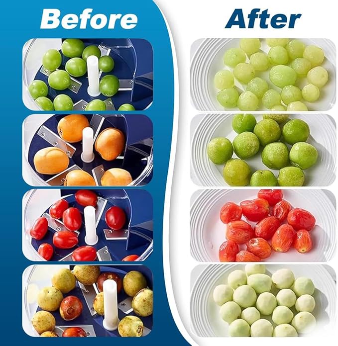 Automatic Grape Peeler Machine – Powerful Electric Garlic & Cherry Tomato Peeler, Cordless Vegetable Skin Remover for Small Fruits, Fast, Easy & Effortless Peeling for Home Kitchen