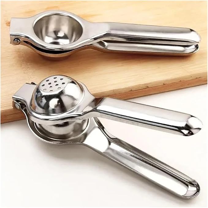 Stainless Steel Manual Juicer Processor Lemon Squeezer Orange Fruit Household Clip Pressing Kitchen Accessories(5PCS)