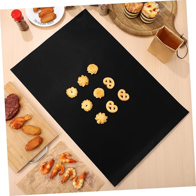 9pcs Non-stick Oven Mats High-temperature Resistant Baking Liners for Even Heating -up for Electric Gas Ovens