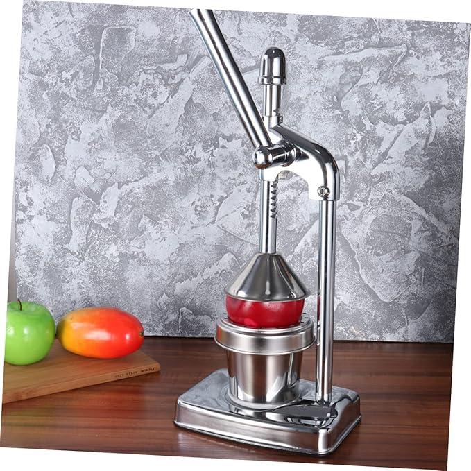 Manual Juicer Cold Press Fruit Vegetable Extractor Portable Juicer Machine Lemon Squeezer No Electricity Required for Citrus Lemon