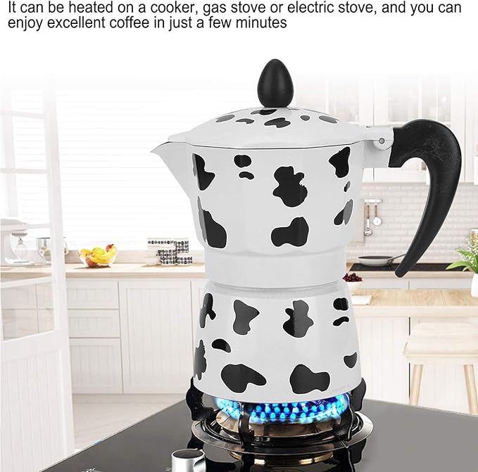 Moka Pot, Aluminium Stovetop Espresso Maker Italian Coffee Maker Coffee Pot Stovetop Espresso Maker Camping Espresso Maker Manual