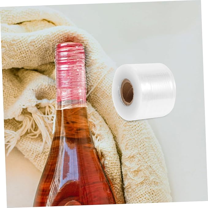 GALPADA 5rolls Wine Bottle Sealing Film Food-grade Cuttable Wine Seal for Preservation of Flavor and