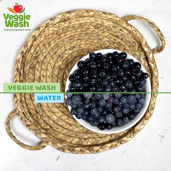 Veggie Wash Fruit & Vegetable Wash, Produce Wash and Cleaner, 16-Fluid Ounce, CASE of 12, Packaging May Vary