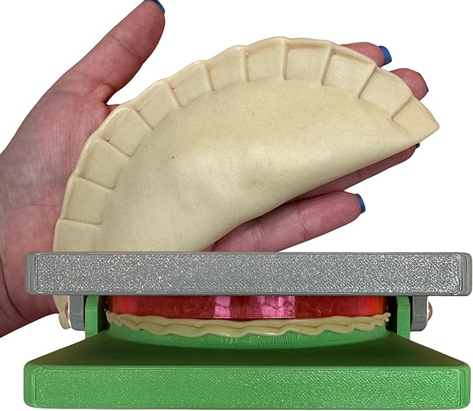 Empanada Maker Press 6" (15.24 cm), Empanada Press, Molde para Empanadas, Dumpling Press, Tortilla Sealer, Pierogi Maker