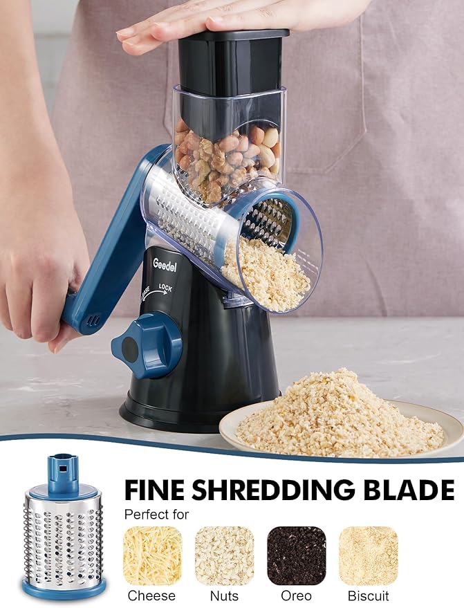 Cheese Grater and Mandoline Slicer Bundle