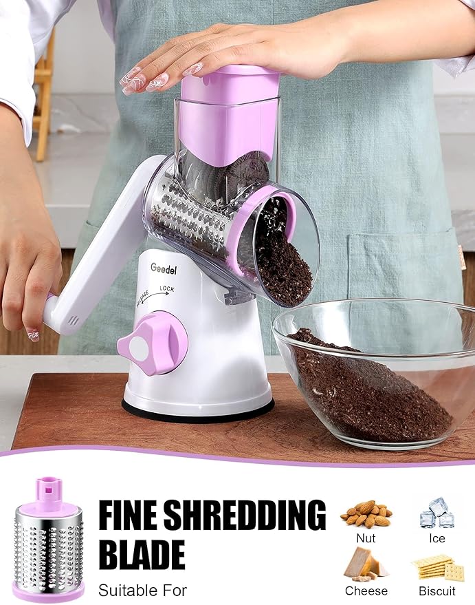 Cheese Grater and Mandoline Slicer Bundle