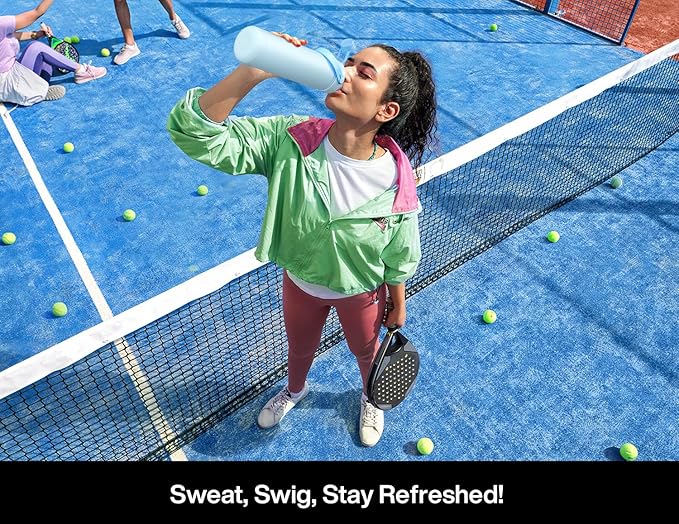 POWCAN 26 oz Insulated Water Bottle with 2-in-1 Straw and Spout Lid, Keep Cold 24H, Leak-Proof, Fits in Car Cup Holder, Stainless Steel Water Bottle for Sports, Travel, Gym, Gift, and School (Queen)