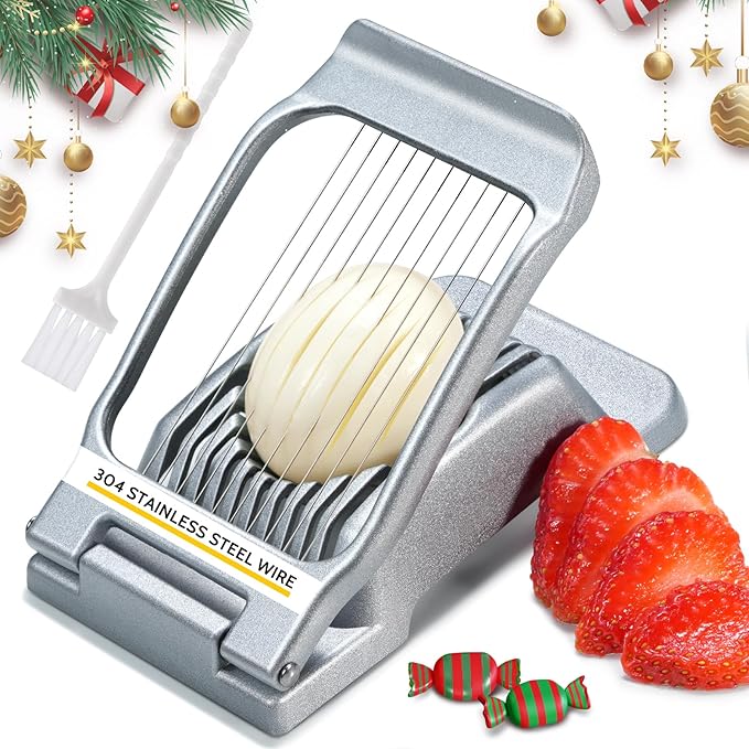 Sopito Stainless Steel Potato Ricer and Egg Slicer