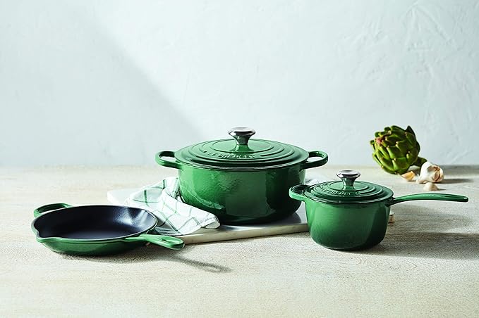 Le Creuset Enameled Cast Iron Signature Round Dutch Oven, 4.5 qt., Artichaut